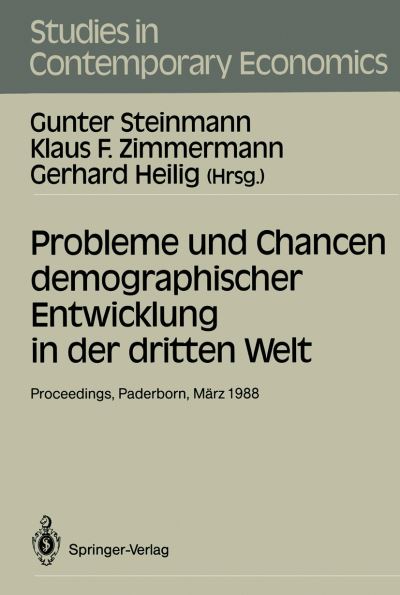 Probleme Und Chancen Demographischer Entwicklung in Der Dritten Welt