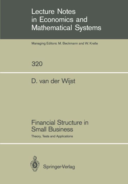 Financial Structure in Small Business