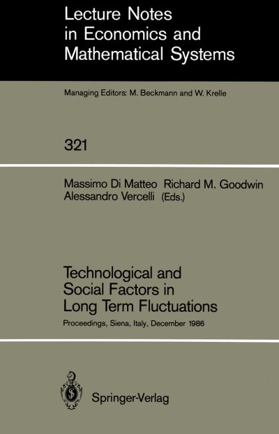Technological and Social Factors in Long Term Fluctuations