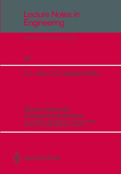 Recent Advances in Engineering Science