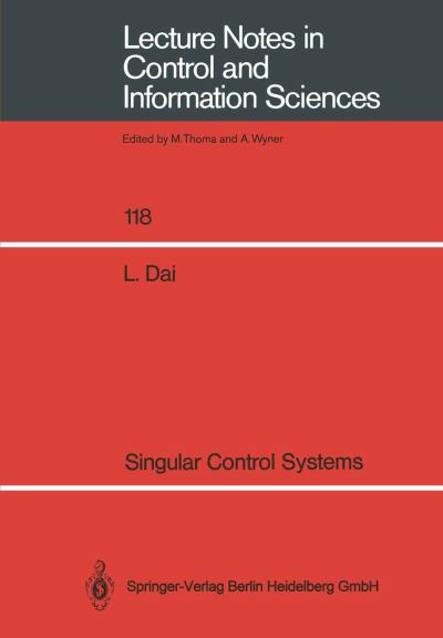 Singular Control Systems