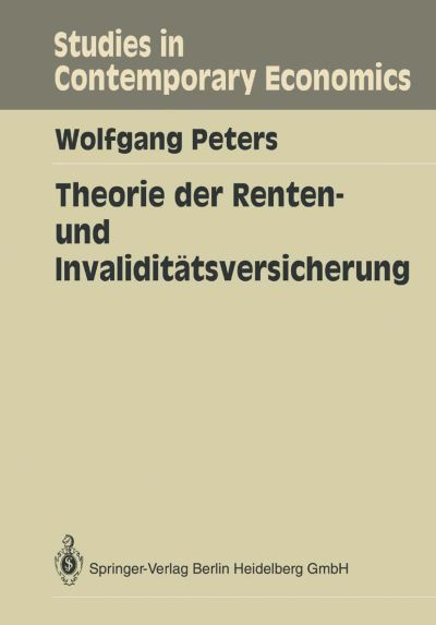 Theorie Der Renten- Und Invaliditätsversicherung