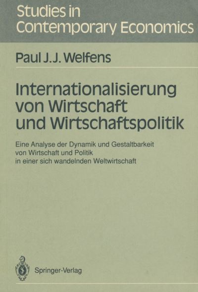 Internationalisierung Von Wirtschaft Und Wirtschaftspolitik