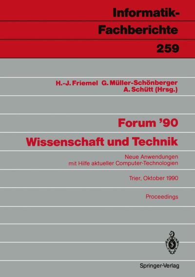Forum '90 Wissenschaft Und Technik