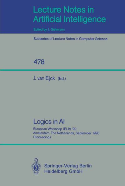 Logics in AI Lecture Notes in Artificial Intelligence