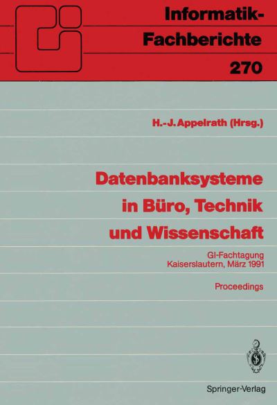 Datenbanksysteme in Büro, Technik Und Wissenschaft