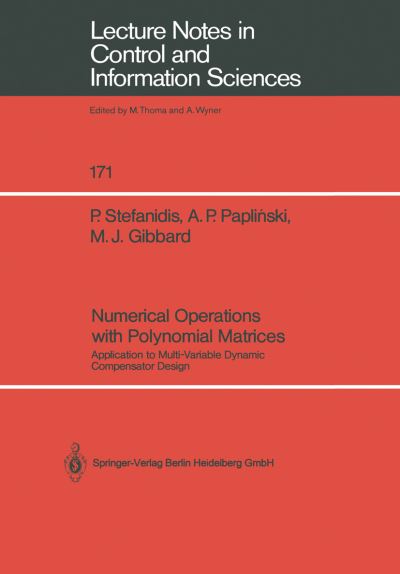 Numerical Operations With Polynomial Matrices
