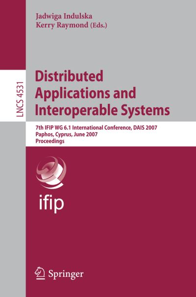 Distributed Applications and Interoperable Systems Information Systems and Applications, Incl. Internet/Web, and HCI
