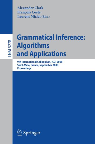 Grammatical Inference