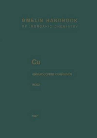 Cu Organocopper Compounds
