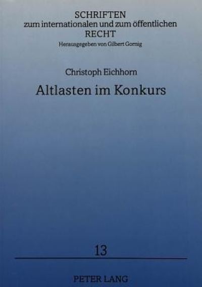 Altlasten Im Konkurs