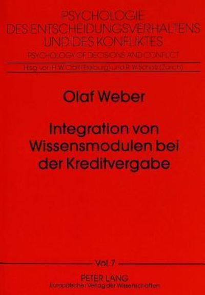 Integration Von Wissensmodulen Bei Der Kreditvergabe