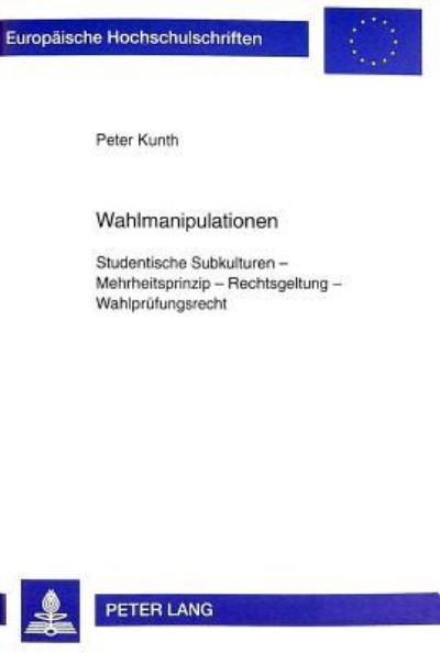 Wahlmanipulationen