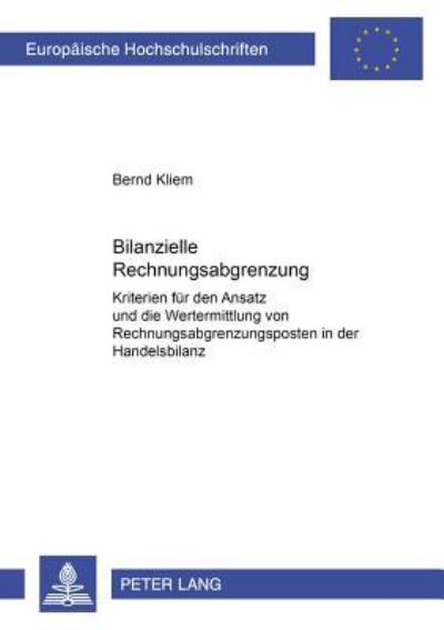 Bilanzielle Rechnungsabgrenzung