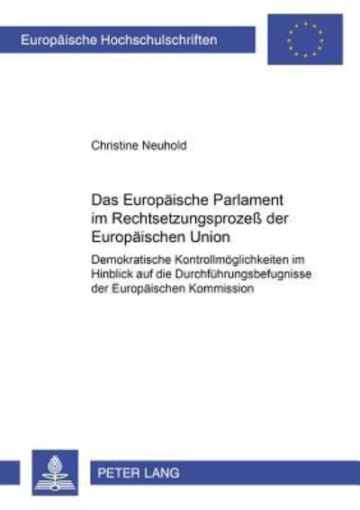 Das Europaische Parlament Im Rechtsetzungsprozeß Der Europaischen Union