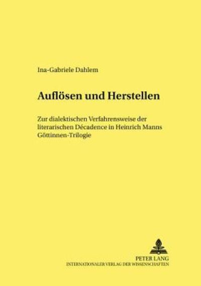 Auflösen Und Herstellen