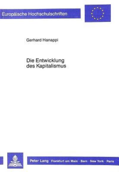 Die Entwicklung Des Kapitalismus
