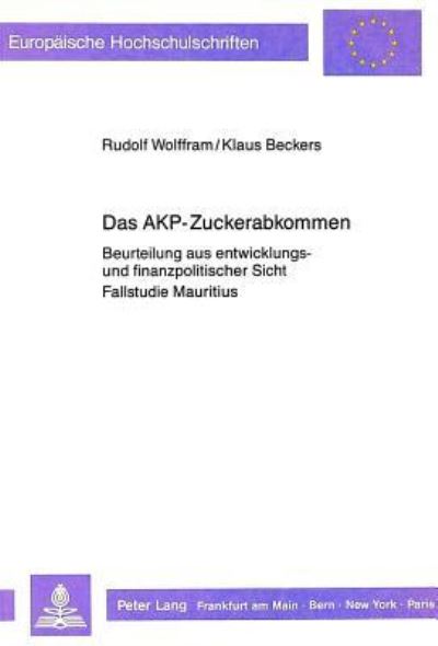 Das AKP-Zuckerabkommen