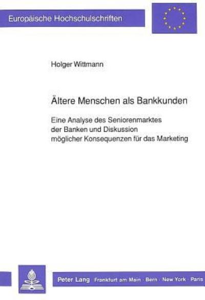 Altere Menschen Als Bankkunden