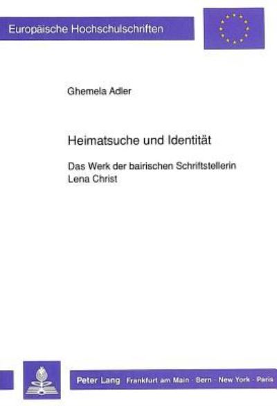 Heimatsuche Und Identitat