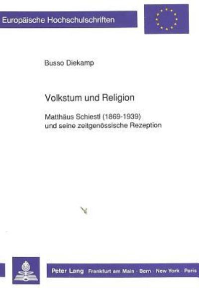 Volkstum Und Religion