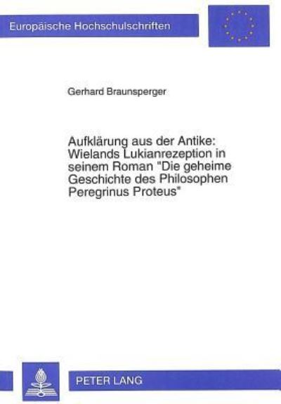 Aufklarung Aus Der Antike