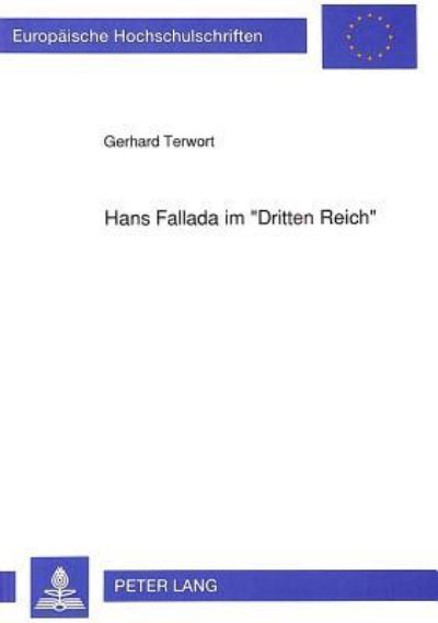 Hans Fallada Im «Dritten Reich>>