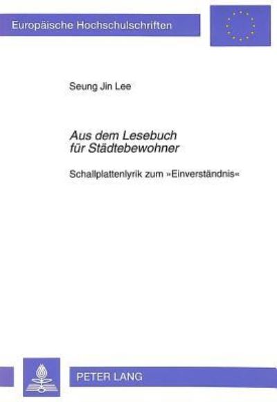 Aus Dem Lesebuch Fur Stadtebewohner