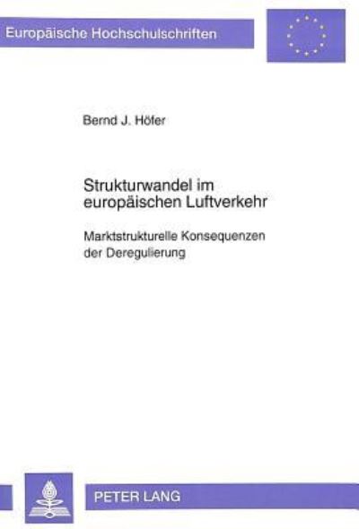 Strukturwandel Im Europaischen Luftverkehr