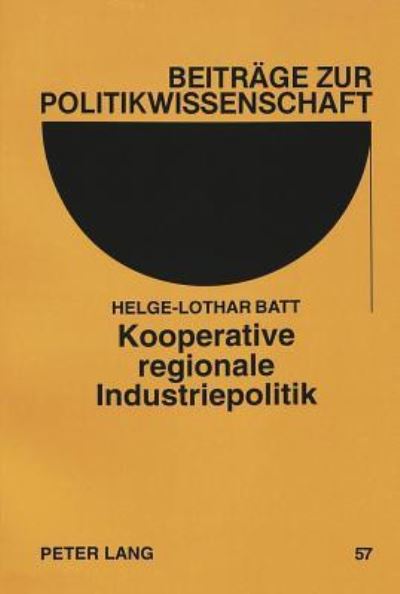 Kooperative Regionale Industriepolitik
