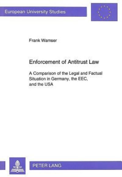 Enforcement of Antitrust Law