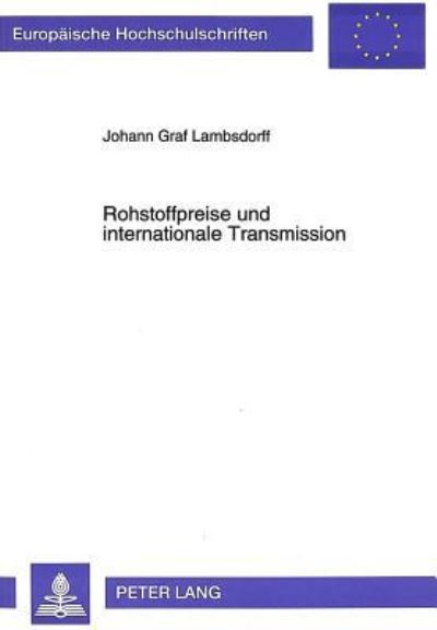 Rohstoffpreise Und Internationale Transmission