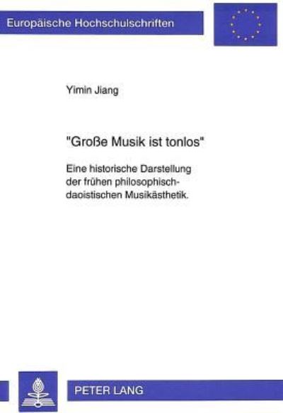 «Große Musik Ist Tonlos>>