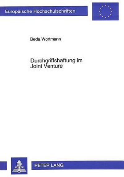 Durchgriffshaftung Im Joint Venture
