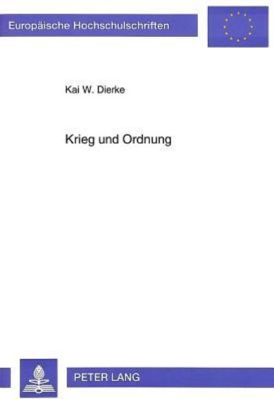 Krieg Und Ordnung