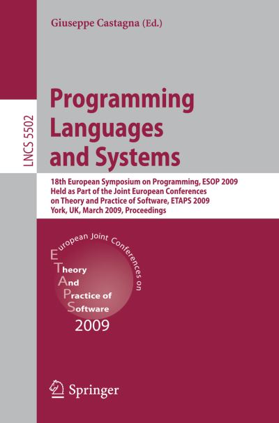 Programming Languages and Systems Theoretical Computer Science and General Issues