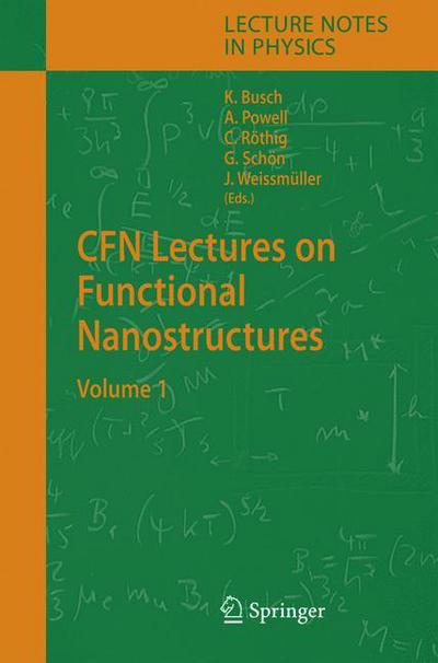 CFN Lectures on Functional Nanostructures. Volume 1