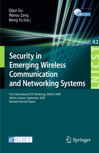 Security in Emerging Wireless Communication and Networking Systems