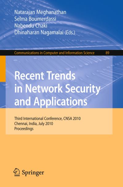 Recent Trends in Network Security and Applications