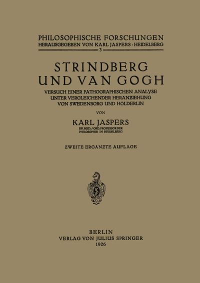 Strindberg Und Van Gogh
