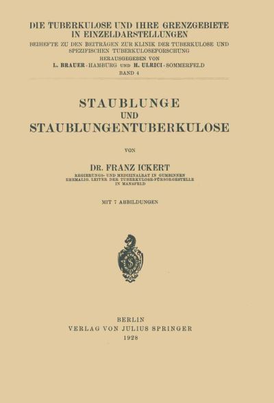 Staublunge Und Staublungentuberkulose