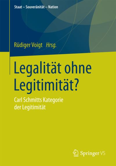 Legalität Ohne Legitimität?