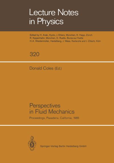 Perspectives in Fluid Mechanics