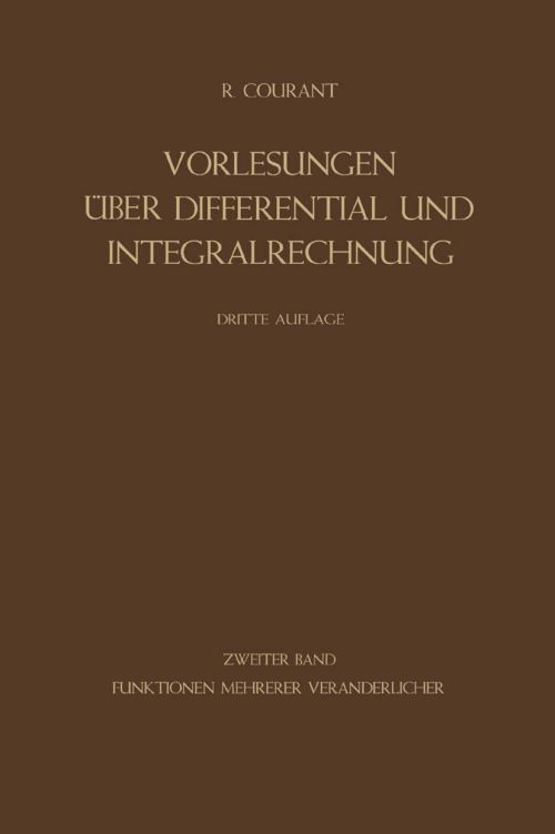 Funktionen Mehrerer Veränderlicher