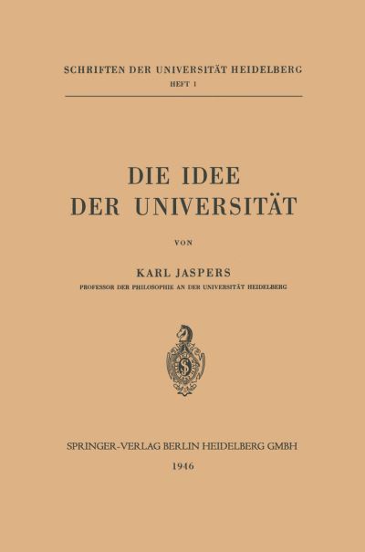 Die Idee Der Universität