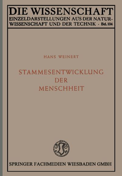 Stammesentwicklung Der Menschheit