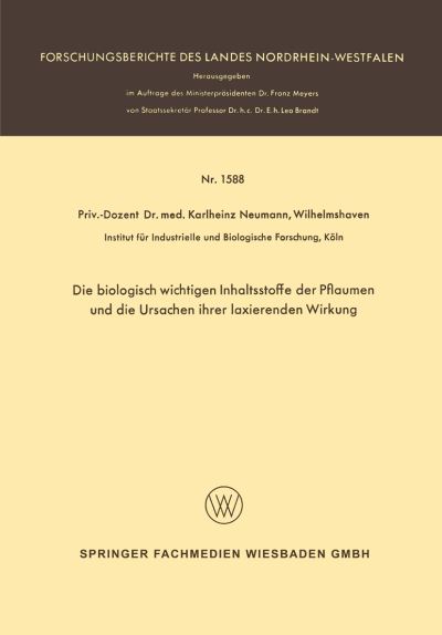 Die Biologisch Wichtigen Inhaltsstoffe Der Pflaumen Und Die Ursachen Ihrer Laxierenden Wirkung