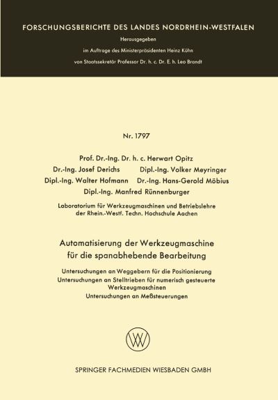 Automatisierung Der Werkzeugmaschine Für Die Spanabhebende Bearbeitung