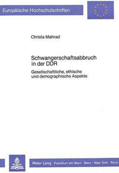Schwangerschaftsabbruch in Der DDR