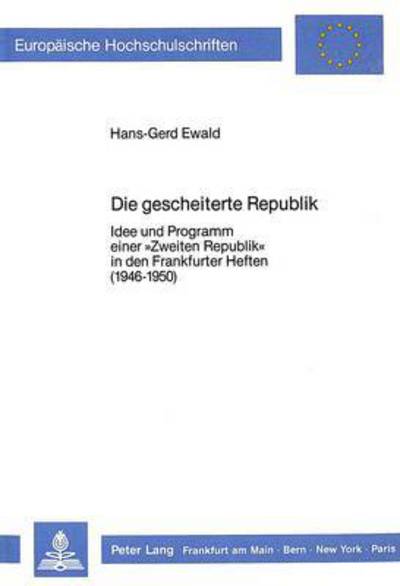 Die Gescheiterte Republik